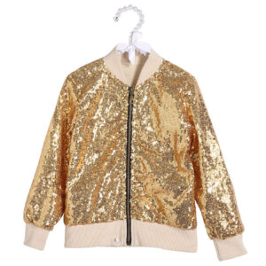 Glitter Cool Kid's Baseball Jacket