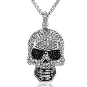 Glitzer Skulls/Faces Chains and Pendants