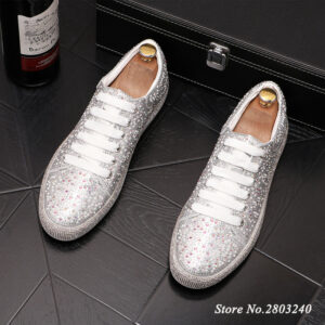 Glitter Flashy Lowtop Men's Sneakers