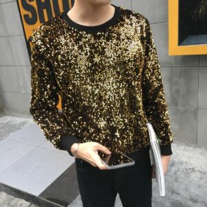 Glitter Sequins Luxury Men's T-Shirt