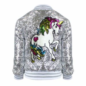 Glitter Cool Glam Unicorn Kids Jacket