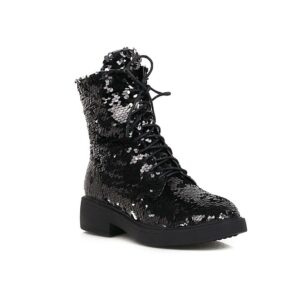 Glitter Color-Changing Sequined Women's Boots