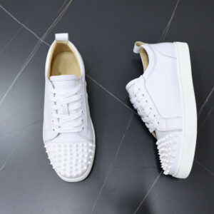 Glitter Fashion Brand Spikes Low-Top Men's Sneakers