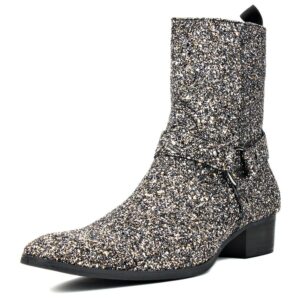 Glitter Men's Chelsea Boots